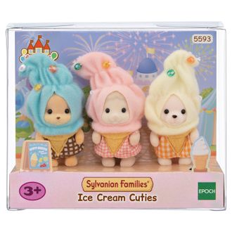 Sylvanian Families Малыши в костюмах мороженого, 5593