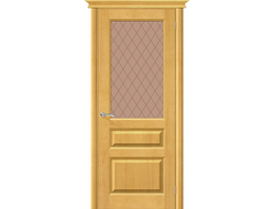 Дверь Межкомнатная - "М-05" (Медовый) ПО