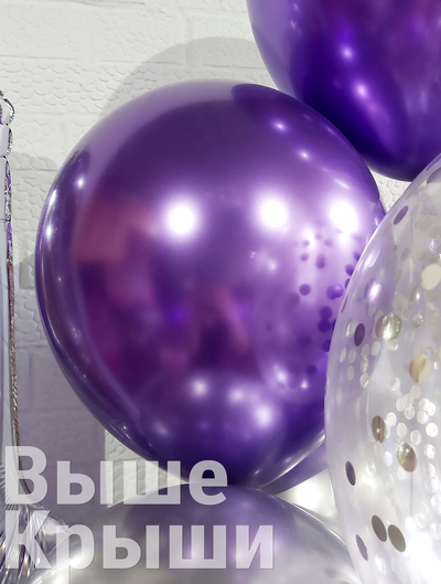 Сет "Фиалка" (10 шариков + 1 цифра)