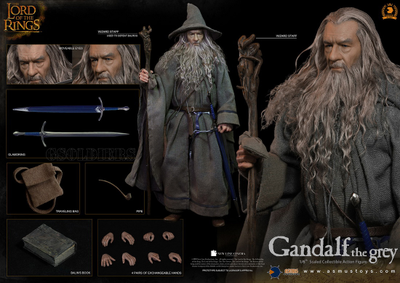 Гэндальф Серый ("Властелин Колец", "Хоббит") ФИГУРКА 1/6 scale Gandalf  2.0 (CRW001) - Asmus Toys
