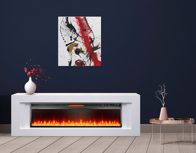 Линейный электрокамин Line WT Vision 60