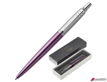 Ручка шариковая PARKER «Jotter Core Victoria Violet CT», корпус фиолетовый, хромированные детали, синяя. 142385