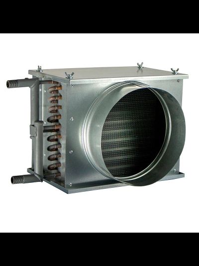 НАГРЕВАТЕЛЬ ВОДЯНОЙ ДЛЯ КРУГЛЫХ КАНАЛОВ ДВУХРЯДНЫЙ