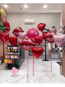 Сет 4 набор для девушек, красивые шарики для девушек