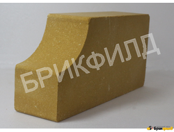 Кирпич облицовочный фигурный (2). Желтый. Кирпичный завод Брик Филд