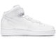 Кроссовки Nike Womens Air Force 1 '07 Mid White  фото