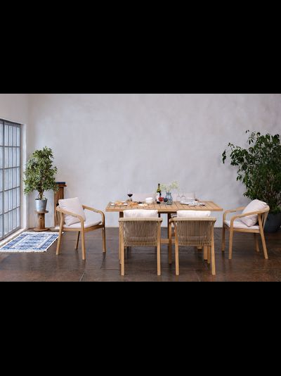 Обеденная группа из массива акации Rimini M