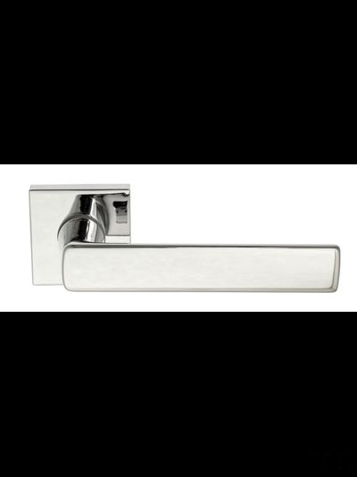 Дверная ручка на квадратном основании Fratelli Cattini "ELLE" 8-CR полированный хром