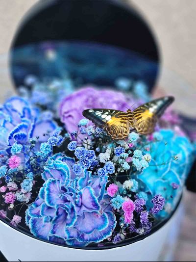 Букет в коробке №126