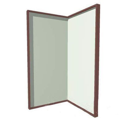 Комплект зеркальных панелей для сенсорного уголка