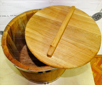 Кадка дубовая для засолки 20 литров