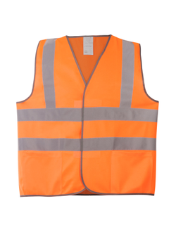 Жилет сигнальный кл.2 СОП-4 (трик.120 гр/м2, карманы) оранжевый, тип 3
