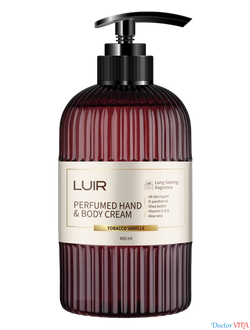 Парфюмированный крем для рук и тела LUIR Tobacco Vanille 400 мл.