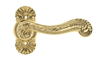 Дверные ручки Morelli Luxury &quot;LOUVRE&quot; OTL Цвет - Золото
