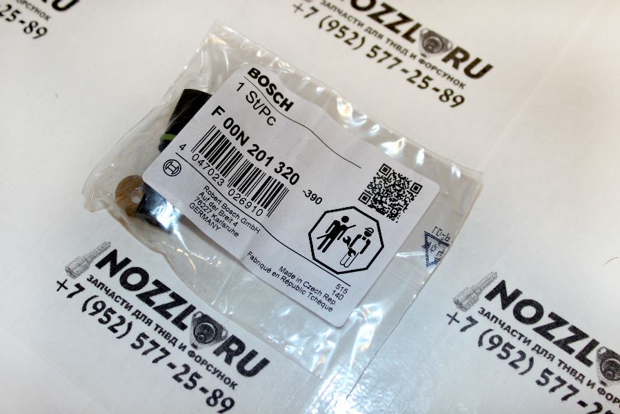 BOSCH F00N201320 Перепускной клапан