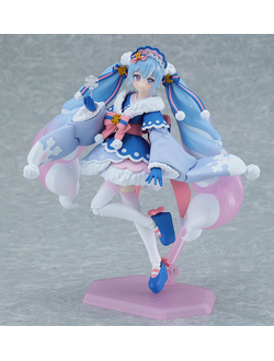 Фигурка фигма Мику Хацунэ (Figma Hatsune Miku Snow, 2023 Serene Winter Ver.)