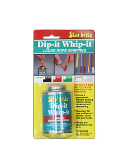 Марка для синтетических тросов, виниловая, цвет черный, 114 гр