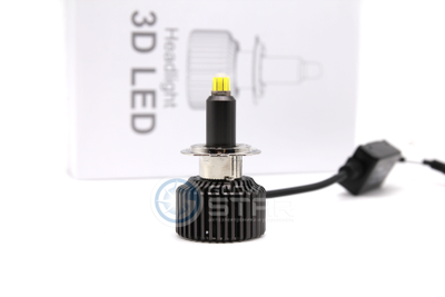 Светодиодная лампа H7, M9 3D LED360 35W, 5500 - 6000K, 1шт