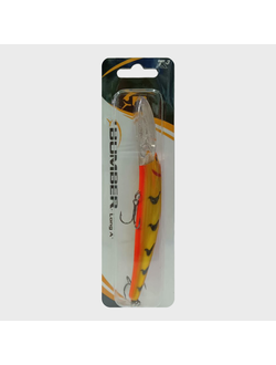 Воблер "BOMBER" (model: HW1038) color: #4 (120mm / 20g / depth 1.5-3.0m)