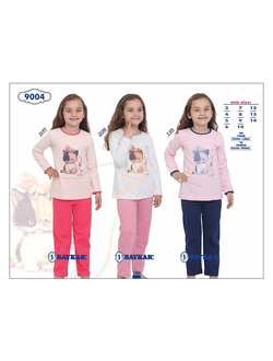 Пижама для девочек - Baykar - 9004