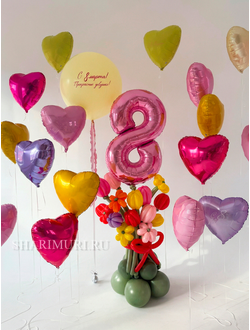 Набор шаров #12 на 8 марта