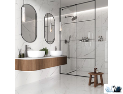 Керамогранит Statuario Wonderful 60 х 120 см белый купить в магазине Marysя Краснодар со скидкой