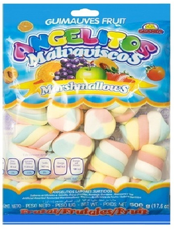 Маршмеллоу Guandy (Гуанди) Гигант Косички фруктовый 500гр (12)
