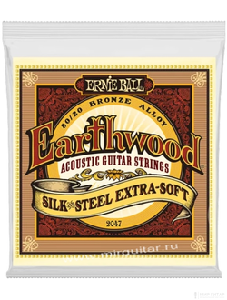 Ernie Ball 2047 Earthwood Silk & Steel (10-50)