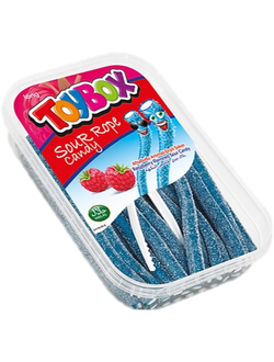 Кислый мармелад Toybox licorice ленты Малина 200гр (24)