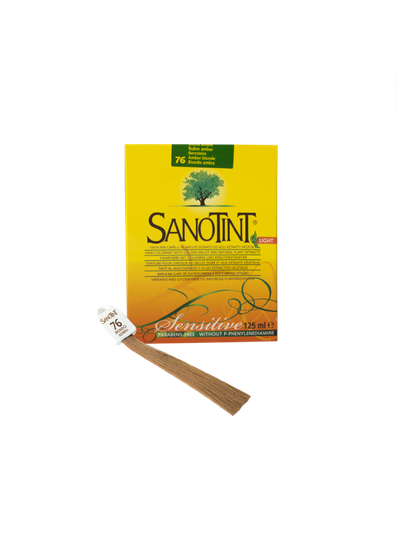 КРАСКА ДЛЯ ВОЛОС SANOTINT LIGHT ЯНТАРНО-РУСЫЙ 76