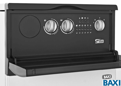 Напольный одноконтурный газовый котел с чугунным теплообменником BAXI SLIM 1.490 iN