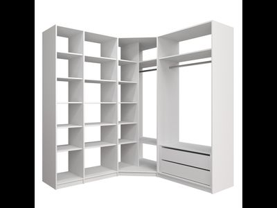 Угловая гардеробная система Локер (Е1)