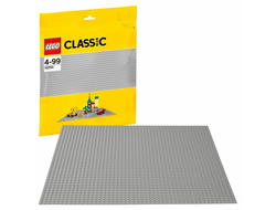 LEGO Classic Конструктор Строительная пластина Серая, 10701