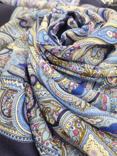 Павловопосадский платок Испанский 710-14