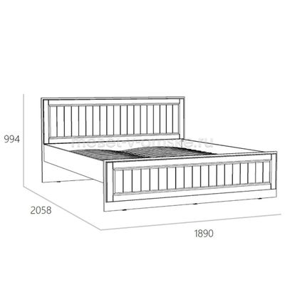 Кровать Оливия Х - 040.34-03Х