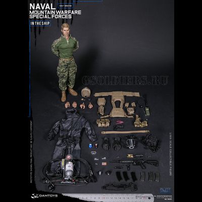 Коллекционная фигурка 1/6 NAVAL MOUNTAIN WARFARE SPECIAL FORCES (78051) - DAMTOYS