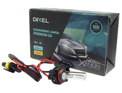Ксеноновая лампа H16 Dixel Premium (керамика), 4300K, 5000K, 6000K, 1шт