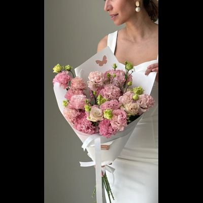 Моно букет цветов № 544