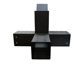 Коннектор №8 для бруса 100х100 мм, пятерной