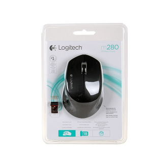 Мышь компьютерная Logitech M280 (910-004287) Wireless Mouse Bla