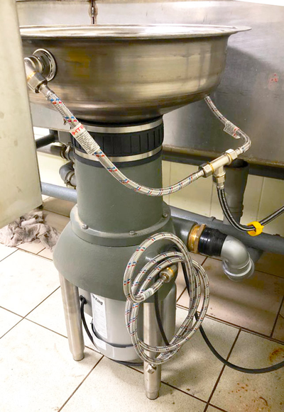 Измельчитель пищевых отходов  промышленный WASTE KING M-2000-1 (220В)