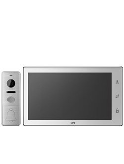 Комплект видеодомофона CTV-DP4102AHD W