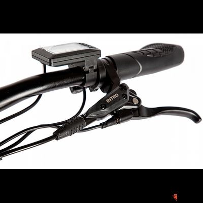 Электровелосипед INTRO Sport GT (Серо-зеленый)