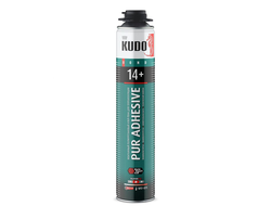 Клей-пена KUDO KUPP10UAPS всесезонная 14+ д/теплоизол. плит и декора 1000мл/900гр [44953]