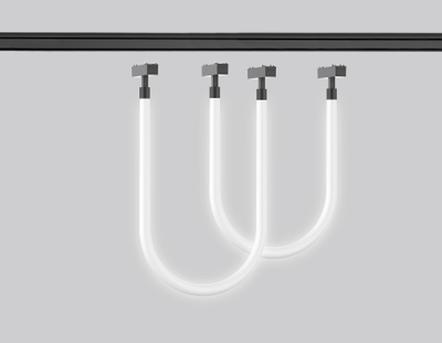 Светильник светодиодный трековый гибкий для шинопровода Magnetic Ultra Slim GV 1721 WH белый IP20 48W 4200K 48V D21*3000