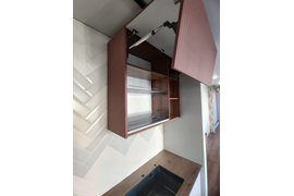 Кухня софт розовый