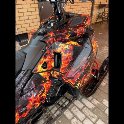 Наклейки на снегоход GEN4 G4 SKI DOO Expert Turbo №2203