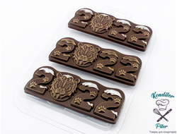 Молд пластиковый Тигр 2022