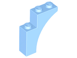 Arch 1 x 3 x 3, Bright Light Blue (13965 / 6285272 / 6387467)