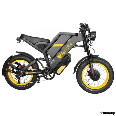 Электровелосипед Syccyba GT20 dual + гидроизоляция